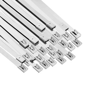 vidaXL Kaabli sidumine 250 tk 7,9 x 450 mm H&otilde;bedane