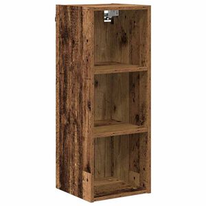 vidaXL Seinakapp Riga Vana puit 30 x 29,5 x 80 cm Tehispuit