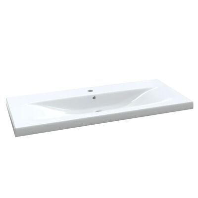 vidaXL 3-osaline vannitoamööbli komplekt, valge