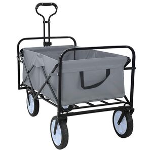 vidaXL Kokkuvolditav K&auml;si Trolley Hall 94 x 53 x 99 cm Oxfordi Kangas