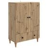 vidaXL K&otilde;ide sahtliga Artisan tamm 66 x 34,5 x 95 cm Tehispuit