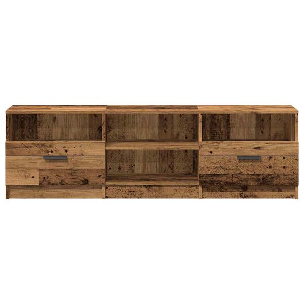 vidaXL telerikapp Old Wood 150x33,5x45 cm Engineered Wood