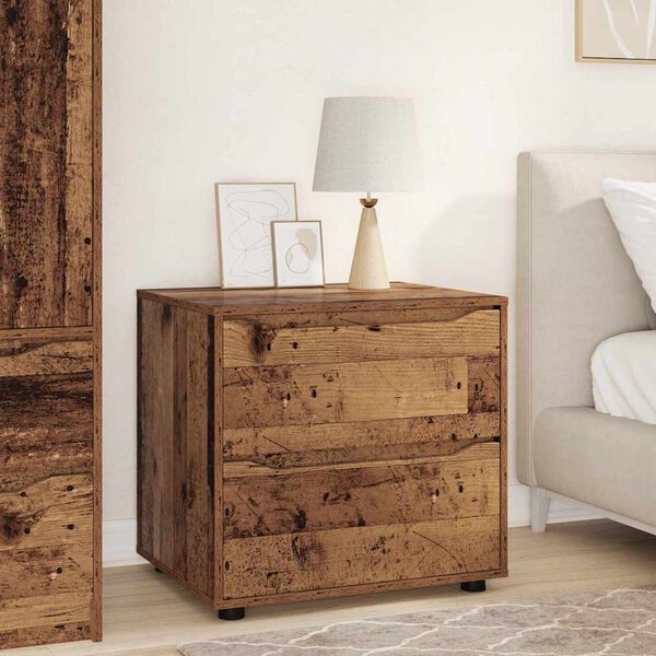 vidaXL Hoiukapp Vana puit 60 x 48 x 57 cm Tehispuit