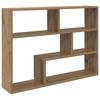 vidaXL Seinariiul Seinale kinnitav Pruun 95 x 20 x 69,5 cm Tehispuit