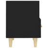 vidaXL &ouml;&ouml;kapid 2 tk, must, 40 x 35 x 47 cm