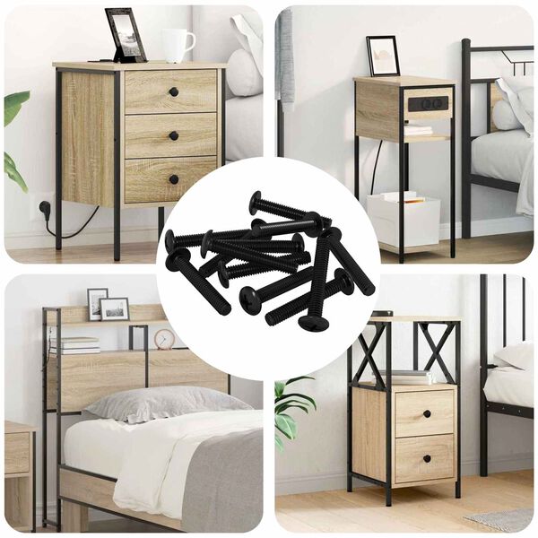 vidaXL Kinnitus 2647 pcs H&otilde;bedane 5 x 30 mm Raud