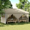 vidaXL Peotelk Pop-up Pruunikashall 580 x 292 x 315 cm Oxfordi kangas