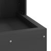 vidaXL Lõkkekoht Must 35 x 35 x 100 cm Teras