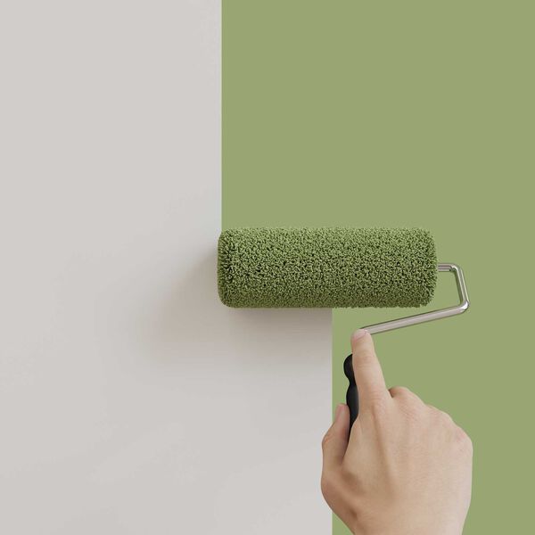 vidaXL Seinavärv Hele roheline 2.5 L