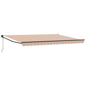 vidaXL Varikatus Mitmev&auml;rviline 450 &times; 300 cm Pol&uuml;ester ja metall