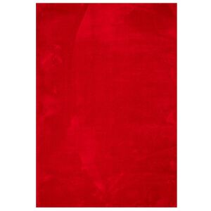 vidaXL vaip HUARTE, l&uuml;hikese narmaga, pestav, punane, 140x200 cm
