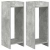 vidaXL Taimede alus 2 pcs BetoonHall 30 x 30 x 80 cm T&ouml;&ouml;deldud puit
