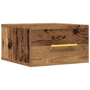 vidaXL &Ouml;&ouml;lambi kapp Vana puit 35 x 35 x 20 cm Tehispuit