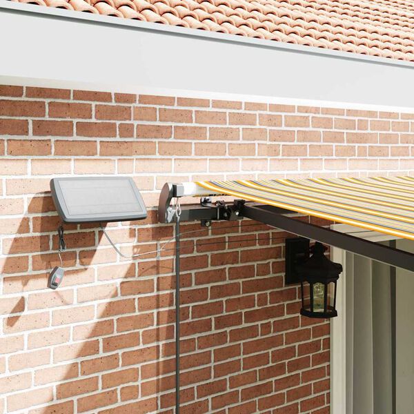 vidaXL K&auml;igukohandatav varikatus Mitmev&auml;rviline 450 &times;300 cm kangas