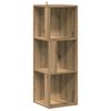 vidaXL nurgakapp Artisan tamm 33x33x100 cm ehituspuit
