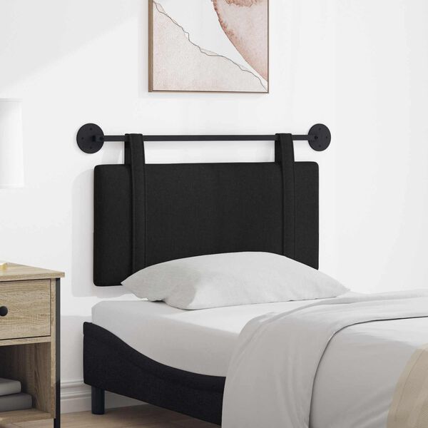 vidaXL Rippuv Peatoe Seinale kinnitatav Must 90 x 55 x 5 cm kangas