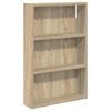 vidaXL Vannitoa seinakapp Sonoma tamm 40 x 10 x 60,5 cm T&ouml;&ouml;deldud puit