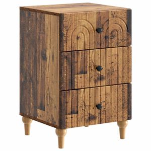 vidaXL &Ouml;&ouml;lambi kapp sahtliga Vana puit 43x 41 x 66,5 cm Tehispuit