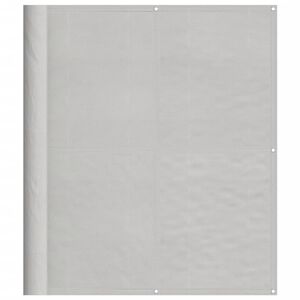 vidaXL r&otilde;dusirm, helehall, 120x800 cm, 100% pol&uuml;ester oxford