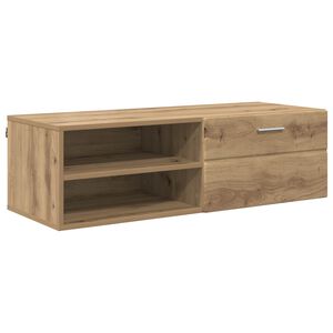 vidaXL Puidust kapp sahtliga K&auml;sit&ouml;&ouml;puu 100,5 x 39 x 30 cm Tehispuit