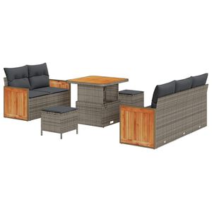 vidaXL Aia Diivanikomplekt padjaga 8 pcs Hall