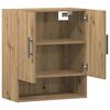 vidaXL Seinakapp Artisan tamm 60x31x70 cm Engineered Wood