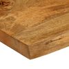 vidaXL lauaplaat, 110 x 60 x 2,5 cm, naturaalsete servadega, mangopuit