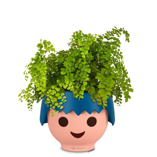 LECHUZA laua taimekast "OJO ALL-IN-ONE" ookeanisinine