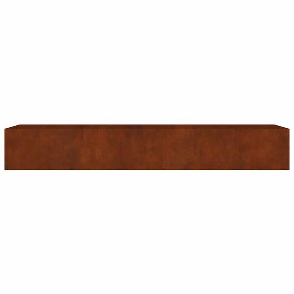 vidaXL taimekast, 280 x 80 x 40 cm, Corten-teras
