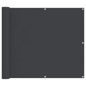 vidaXL R&otilde;du Eesriie Must 100 x 500 cm Oxfordi kangas