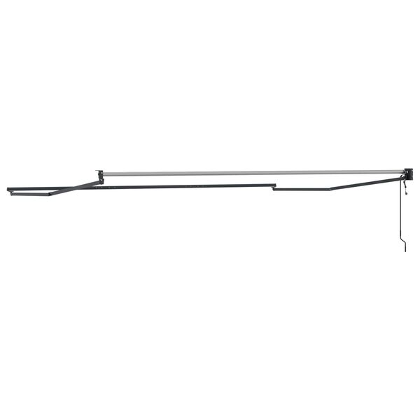 vidaXL Elektriline tagasi t&otilde;mmatav varikatus Antratsiit 4 x 2 m