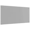 vidaXL K&ouml;gi Splashback 2 pcs Helehall 100 x 50 cm karastatud klaas