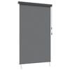 vidaXL Rulookardin Helehall 80 x 250 cm Kangas ja Alumiinium