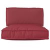 vidaXL Pallet padjakomplekt 2 pcs Pruunikashall Oxfordi kangas