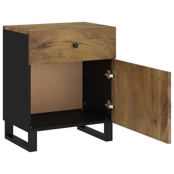 vidaXL &ouml;&ouml;kapp, 50 x 33 x 60 cm, mango- ja tehispuit