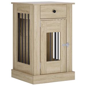 vidaXL Koera puuri m&ouml;&ouml;bel Sonoma tamm 50 x 47,5 x 80 cm Tehispuit