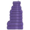 vidaXL 12-osaline r&auml;tikukomplekt FROGN lilla, 360 g/m&sup2;