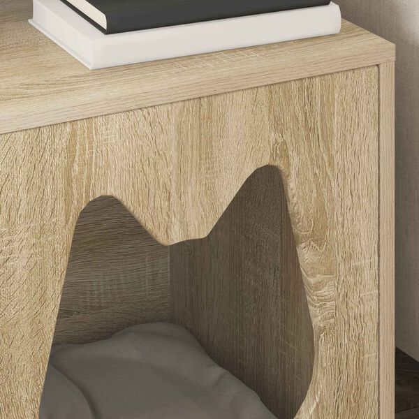 vidaXL Kassi Maja Sonoma 42,5 x 40 x 53,5 cm Tehispuit