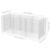 vidaXL gabioon-taimelava, teras 270 x 90 x 100 cm