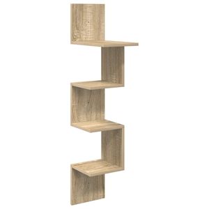 vidaXL Seinariiul Seinale kinnitav Pruun 32 x 21 x 107 cm Tehispuit