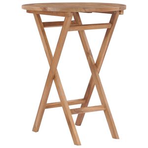 vidaXL kokkupandav aialaud, 60 cm, tiikpuu