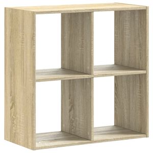vidaXL raamaturiiul, Sonoma tamm, 68,5 x 32 x 68,5 cm, tehispuit