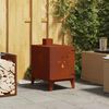 vidaXL Matkapliit 35x50x60 cm Corten teras
