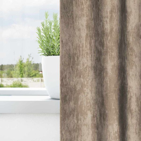 vidaXL Satiinist kardinad 2 pcs &scaron;ampanjav&auml;rvi 140 x 140 cm Samet