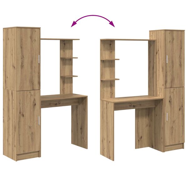 vidaXL Laud 2 pcs K&auml;sit&ouml;&ouml;puu