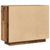 vidaXL puhvetkapp Old Wood 92x35x75 cm Engineered Wood