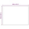 vidaXL Pleedi pleed Hall 150 x 200 cm Fliis