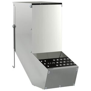 vidaXL K&uuml;&uuml;liku s&ouml;&ouml;tja H&otilde;bedane 12,5 x 26 x 28,5 cm Tsinkteras