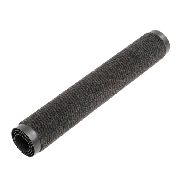 vidaXL uksematt, kandiline, 120 x 180 cm, must