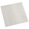 vidaXL Isekinnevad P&otilde;randaplaadid Helebeez 30,5 x 30,5 cm 20 tk PVC